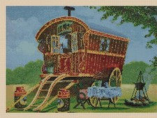 Gypsy Wagon Counted Cross Stitch CHART No. 7-2