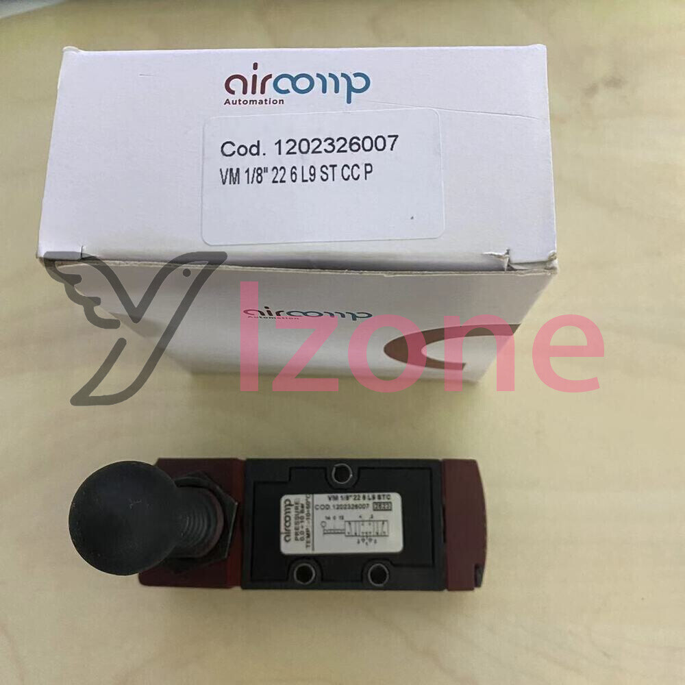 1PCS FIT Woodworking Machinery Manual Valve VM1/8 22 6 L9 ST CC P 1202326007 ~