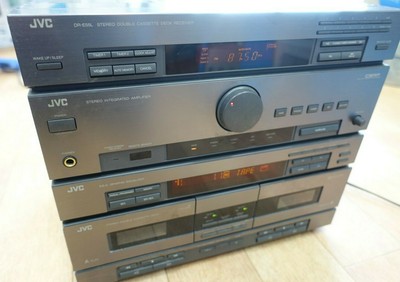 Vintage JVC DR-E55 Stereo Receiver 