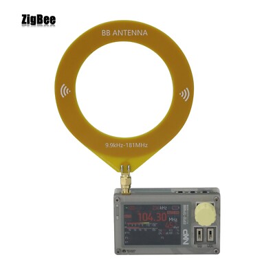 HamGeek ESP32-TEF6686 Radio Receiver DSP Radio Multi-Band Receiver w/ 2.0''Screen