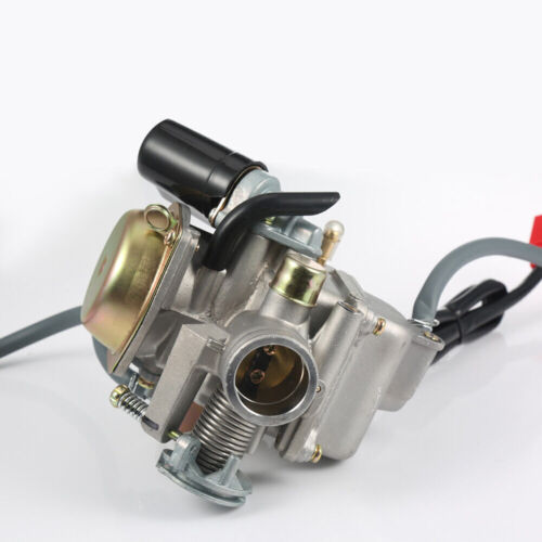 Vergaser 24mm komplett mit E-Choke China 4-Takt für Roller GY6 125ccm REX RS - Bild 6 von 12