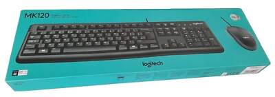 MK120 Plug&Play-USB-Set Logitech Tastatur und Maus