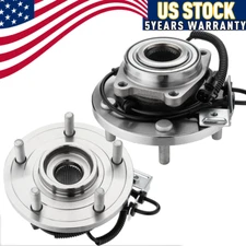 Pair Front Wheel Hub Bearing For Chrysler Town & Country Dodge Grand Caravan New