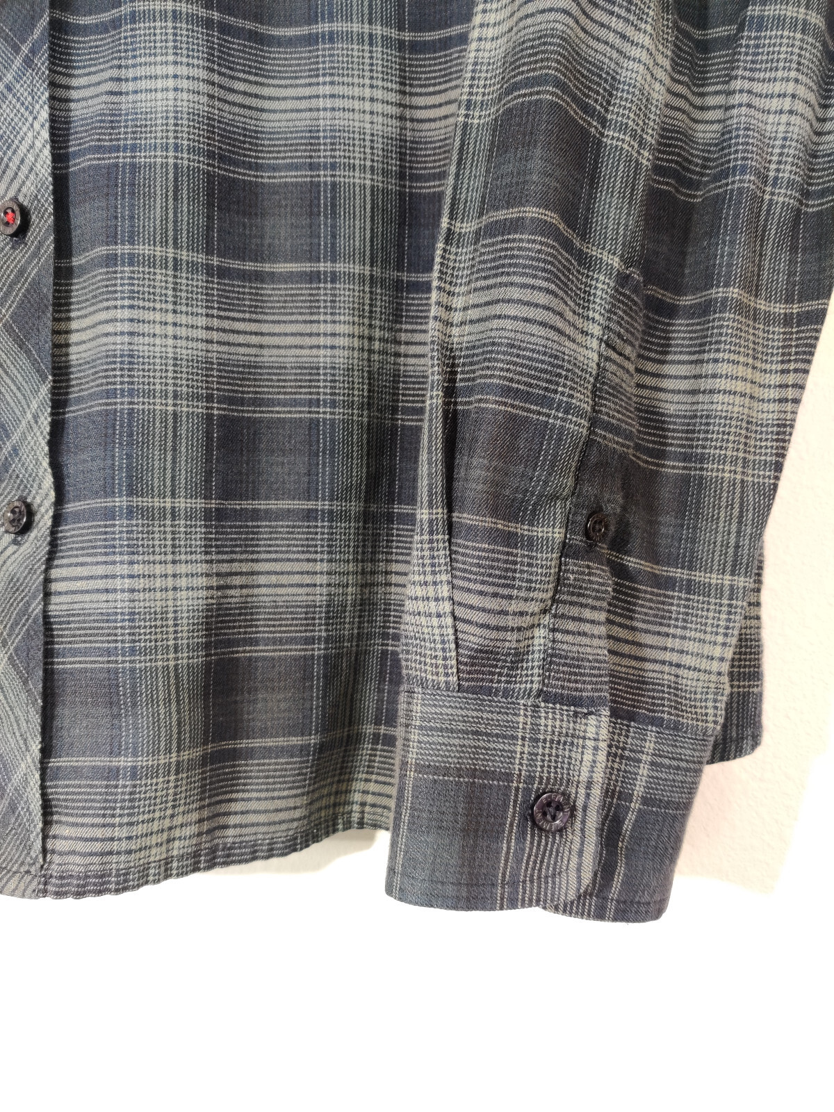 Element Gingham Flannel Casual Button Down Shirt … - image 3