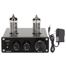Vacuum Tube Preamplifier Multifunctional HiFi Valve Headphone Amplifier