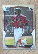 2023 Bowman Chrome Ruben Santana #BCP-42 Prospect 1st Arizona Diamondbacks