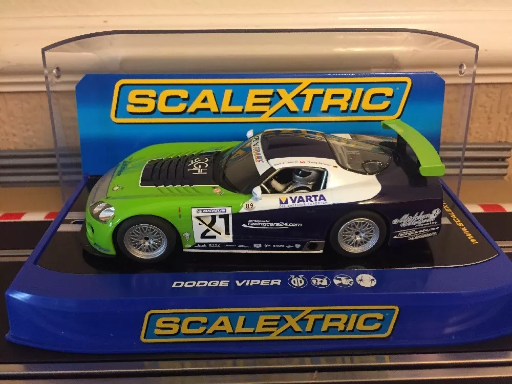 Scalextric Digital Dodge Viper Competition Coupe G.S Racing No21 C3018 MIB