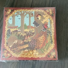 Elizabeth Bradley English Tapestry Kit -Woodlands -  Fall Scene Needlepoint NIB