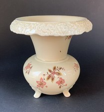 Porzellan Vase; Unger&Schilde Roschuetz; 1896-1968; D17cm, H18cm