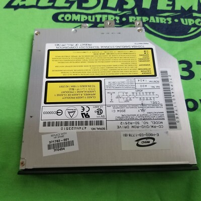 Compaq Presario 2200 CDRW / DVD Combo DRIVE 371782-001 SD-R2512