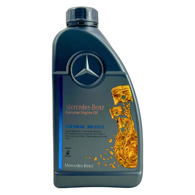 1L Original Mercedes-Benz Genuine Engine Oil - 5W-40 MB 229.5 1 Liter Motoröl