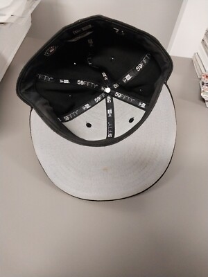 New Era Cap New York Yankees Cotton Black Plain Men's Rn11493 7 1