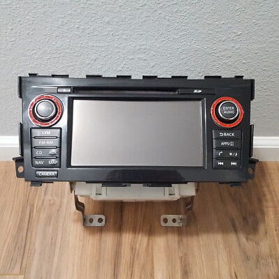 2014-2016 Nissan Altima Radio GPS Navigation Nissan Connect MP3 CD Player Black