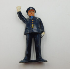 Barclay  Manoil Style Lead Figure Policeman  Arm Raised  Vintage