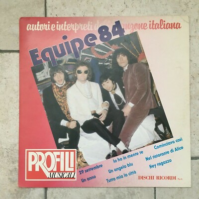 Equipe 84 _ Profili Musicali _ LP Vinile 33giri 12'' _ 1982 Ricordi Italy