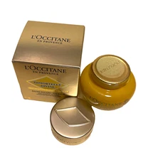 L'OCCITANE Immortelle Divine Eye Balm 15ml/0.5 oz NIB, Factory Foil Sealed Jar