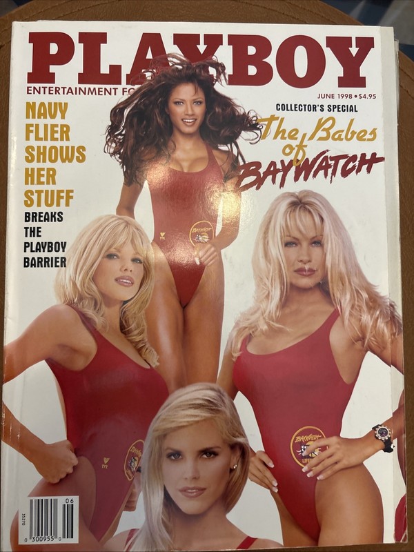 Playboy Magazine - June 1998 - The Babes Of Baywatch