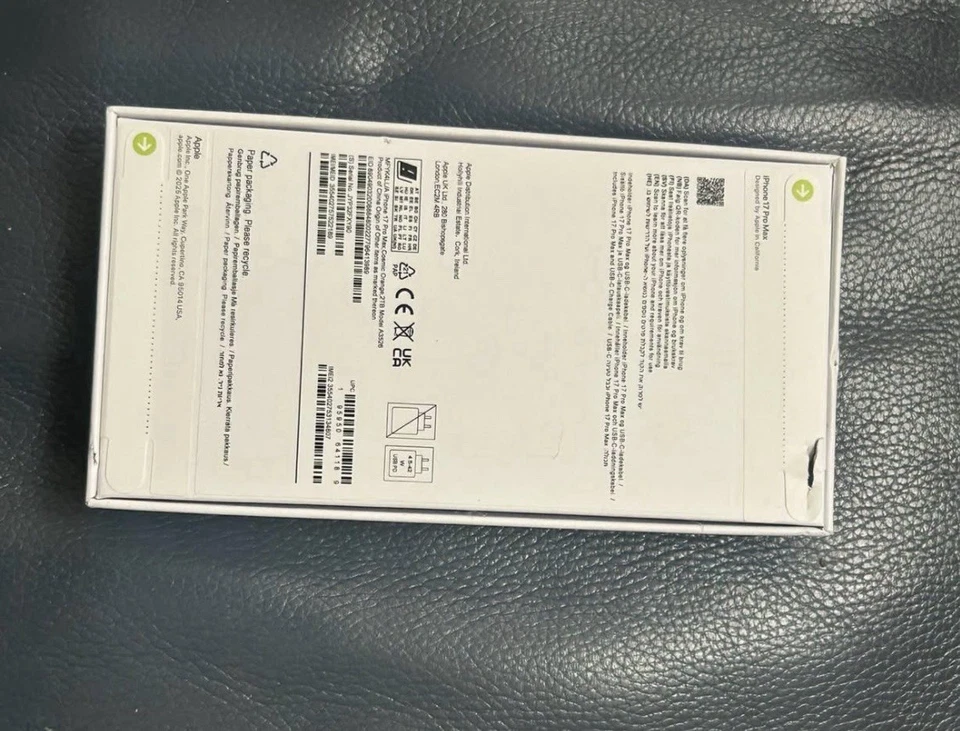 APPLE IPHONE 17 PRO MAX COSMIC ORANGE 1TB SEALED UNLOCKED - Bild 2 von 4