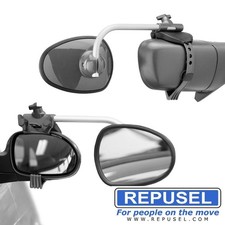 CARAVAN Au&szlig;enspiegel Alufor Arm lang zus&auml;tzlicher Autospiegel Repusel 3001 NEU