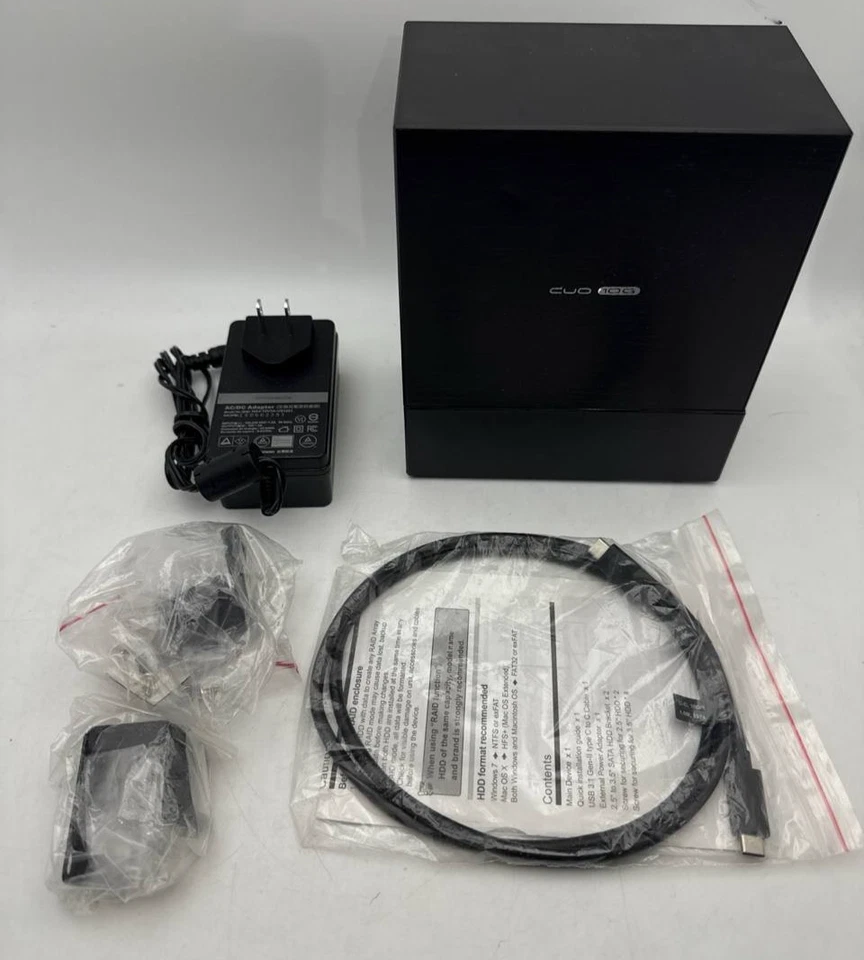 Mediasonic Hard Drive Enclosure USB 3.1 Gen 2 for 3.5 2.5" SATA HDD SSD External - Image 3 of 4