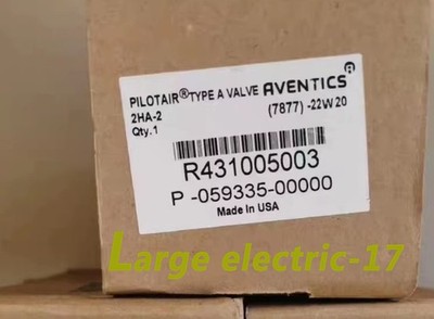 1pcs NEW R431005003 pneumatic valve ACCEPTING BEST OFFER Expedited Shipping DHL