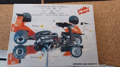 Protar 1:12 Porsche Tag Turbo Motor (Mod.208E) Bausatz