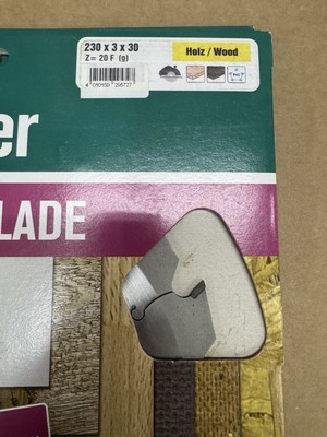 Heller Speed Blade HM Kreissägeblatt 230 mm x 30 mm 20 Zähne für Holz und Pvc