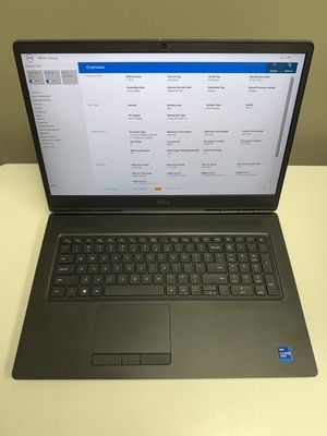 Dell Precision 7760 17.3'' Laptop 4K i7-11850H 16GB RTX A5000 - No SSD