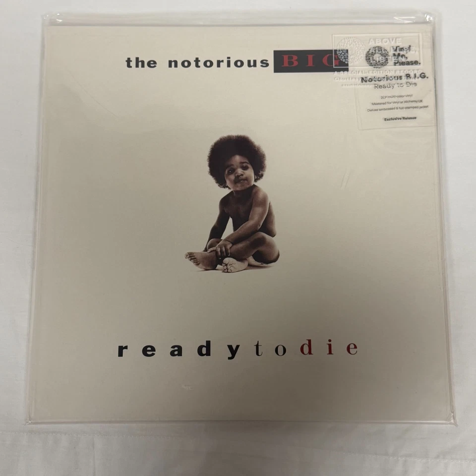 The Notorious B.I.G. - Ready To Die (VMP Red / White Splatter Vinyl me Please) - Image 2 of 4