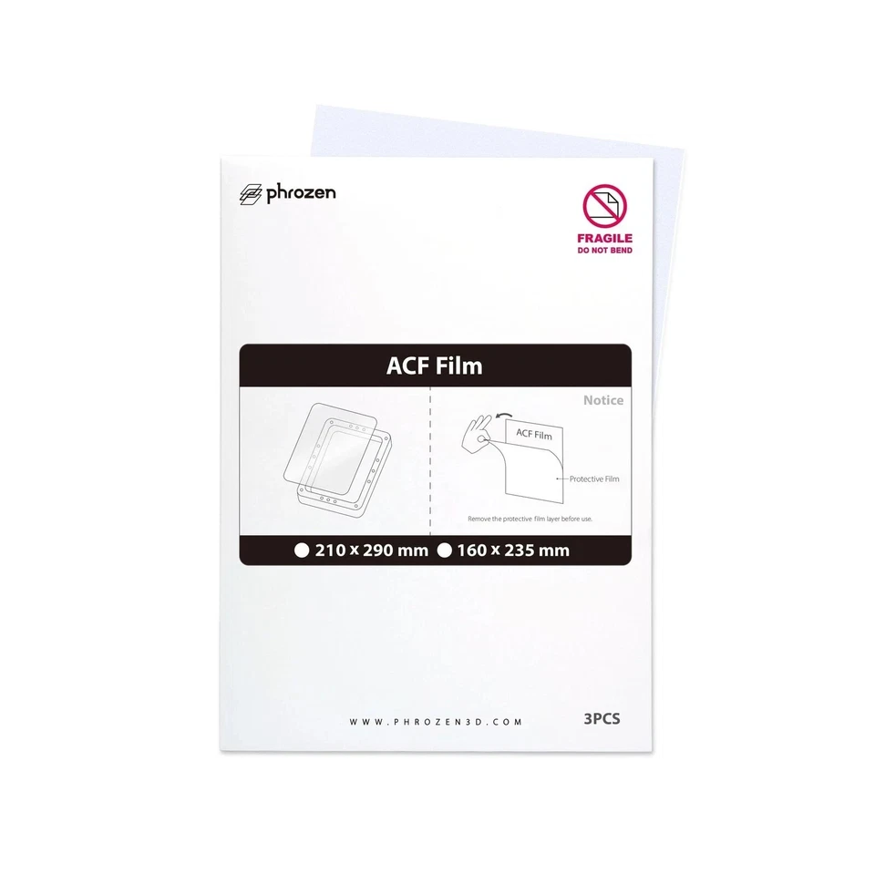 Phrozen 3 Stück ACF Folie hohe Haltbarkeit zwei Oberflächen weniger Schälkraft KOSTENLOSER Versand