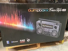 NEW Bumpboxx Freestyle V3S Bluetooth Boombox - Black Graffiti