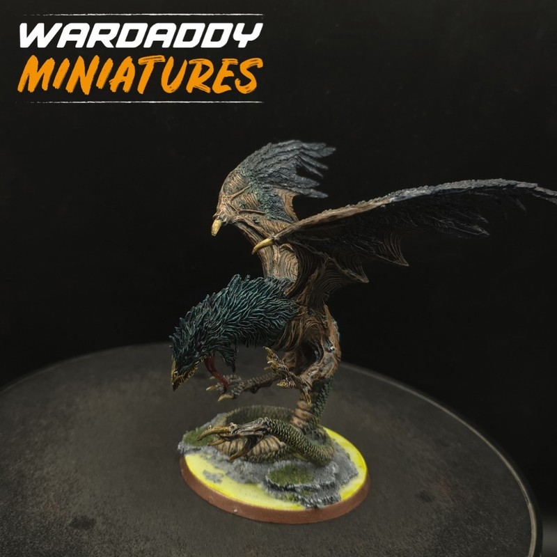 Pro Painted Warhammer AOS Cockatrice Resin Beastmen Workshop Age Of Sigmar