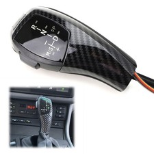 Carbon Led Illuminated Shift Knob Selector Upgrade For Bmw E39 5 Series E53 X5