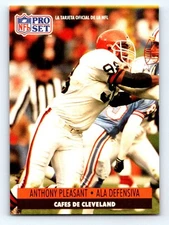 1991 Pro Set Spanish #45 Anthony Pleasant Fresh Break EX-EXMINT