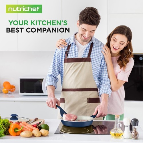 NutriChef 54 tlg. Home Küche Kochgeschirr, Küchenutensilien und Backformen Set - Bild 7 von 7