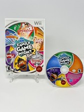 Hasbro Family Game Night 2 Wii Video Game Classic Board Games Fun No Manual