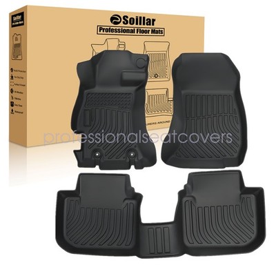 For 2013-2017 Subaru Crosstrek XV Crosstrek 12-16 Impreza TPE Floor Mats Liners