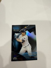 2026 Topps Chrome Black-Giancarlo Stanton #136- Blue- /150!