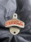 VINTAGE COCA COLA STARR "X" WALL MOUNTED BOTTLE OPENER BROWN CO MADE IN USA