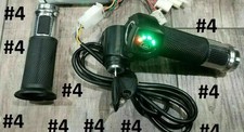 48V Twist Throttle Assembly For E-bike Electric Bike Scooter 4 led