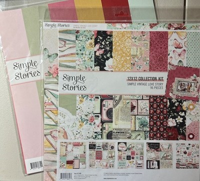 Simple Stories Simple Vintage Love Story Set