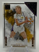 2025 Panini WNBA Impeccable Cameron Brink #23 Gold /25 Los Angeles Sparks