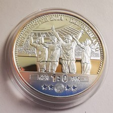 Gedenkmünze Deutschland Fußball Weltmeister 2014  - Silber 333