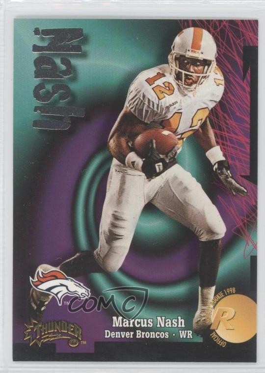 1998 Skybox Thunder Marcus Nash #243 Rookie RC 0a1