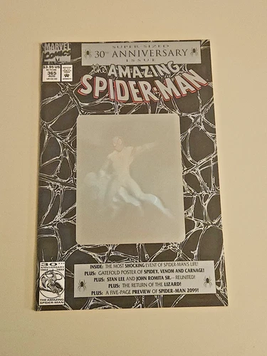 AMAZING SPIDER-MAN #365 NM- 1st appearance of Spider-Man 2099 Hologram Cover