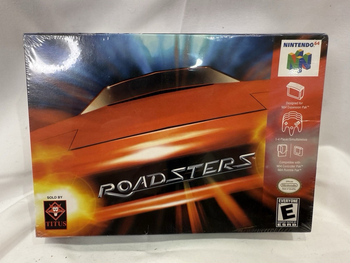 N64★ROADSTERS 海外版★箱付・説明書付・ソフト付★動作確認済 Roadsters (Nintendo 64, 1999) for sale online | eBay