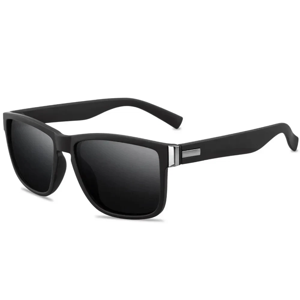 Lot de 2 paires de lunettes de soleil carrées polarisées pour Lot de 2 paires de lunettes de soleil carrées polarisées pour