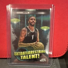 Topps Cosmic Chrome Mikal Bridges ET-3 Extraterrestrial Talent Brooklyn Nets