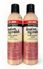 Aunt Jackie’s Knot On My Watch Detangler 8oz 2 Pack Leave-In Conditioner NEW
