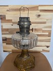 Vintage Aladdin Oil Lamp  Corinthian 1935-1936 Dark Amber & Clear Glass — photo 3